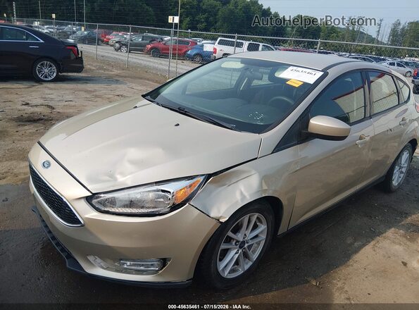 1FADP3K23JL308699 2018 FORD FOCUS Gold Vista tres cuartos delantera izquierda