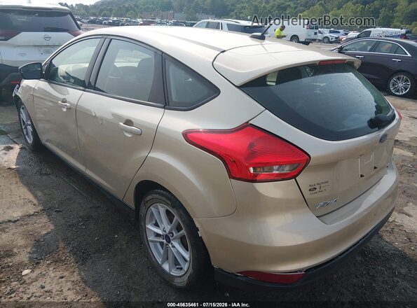 1FADP3K23JL308699 2018 FORD FOCUS Gold Trasero izquierdo