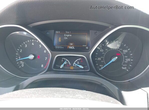 1FADP3K23JL328967 2018 FORD FOCUS White Հետևի նստատեղերի տեսք