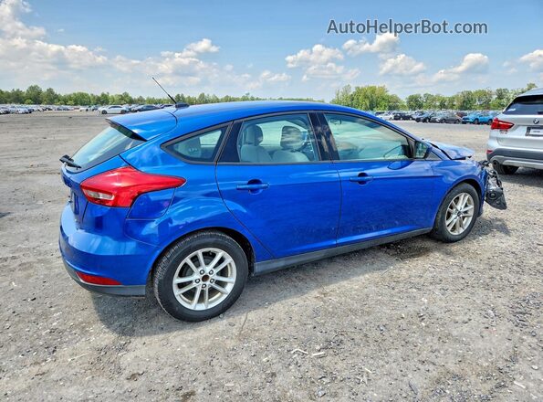 1FADP3K23JL329911 2018 FORD FOCUS Blue Tył prawy