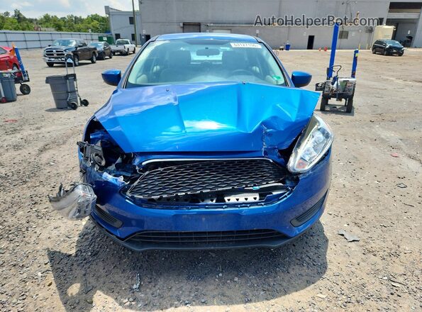 1FADP3K23JL329911 2018 FORD FOCUS Blue Widok z przodu