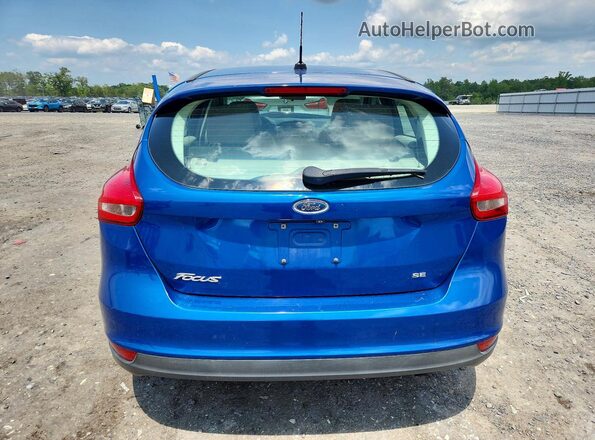 1FADP3K23JL329911 2018 FORD FOCUS Blue Widok z tyłu