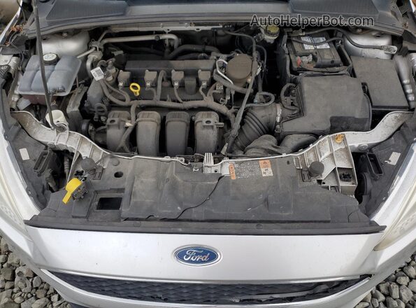 1FADP3K24GL213691 2016 FORD FOCUS Silver Вид задньої частини салону
