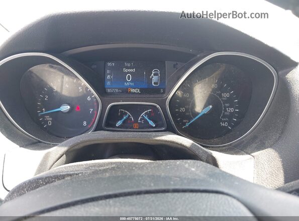 1FADP3K24GL216011 2016 FORD FOCUS Silver უკანა სავარძლების ხედი