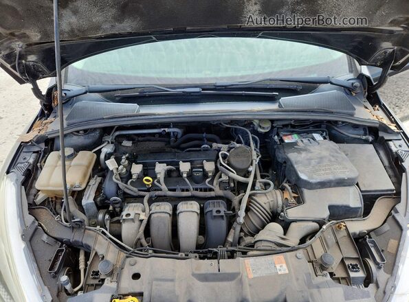 1FADP3K24GL216803 2016 FORD FOCUS Black Widok wnętrza z tyłu