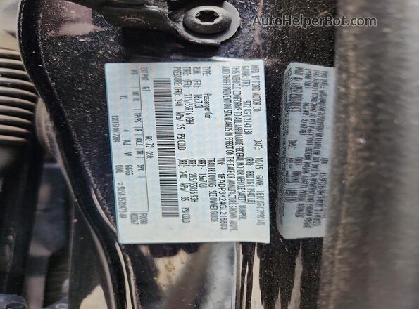 1FADP3K24GL216803 2016 FORD FOCUS Black Widok komory silnika