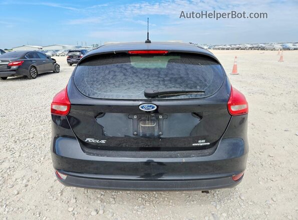 1FADP3K24GL216803 2016 FORD FOCUS Black Widok z tyłu