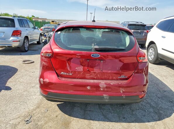 1FADP3K24GL251518 2016 FORD FOCUS Red Հետևի տեսք