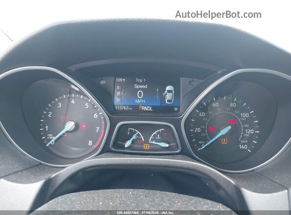 1FADP3K24GL259487 2016 FORD FOCUS Silver Vista de los asientos traseros