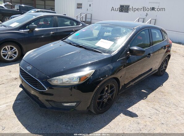 1FADP3K24GL275432 2016 FORD FOCUS Black Przód lewy