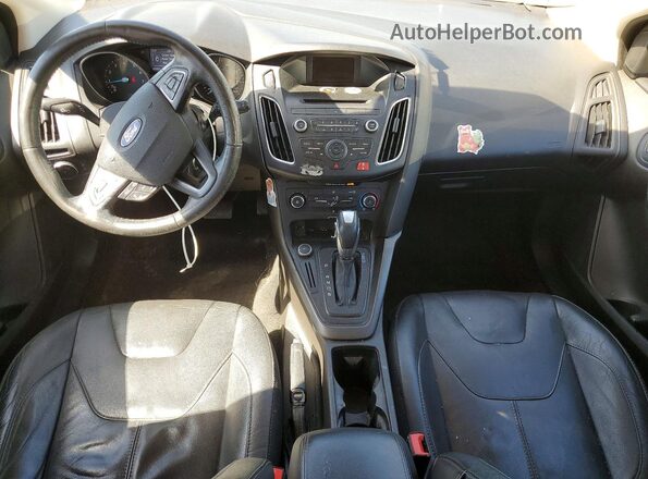 1FADP3K24GL296393 2016 FORD FOCUS Black Вид панелі приладів