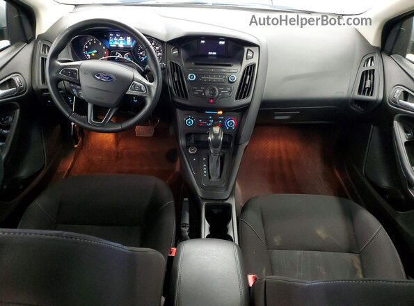 1FADP3K24GL341333 2016 FORD FOCUS Silver Առջևի վահանակի տեսք
