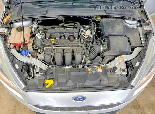 1FADP3K24GL341333 2016 FORD FOCUS Silver Սալոնի հետևի տեսք