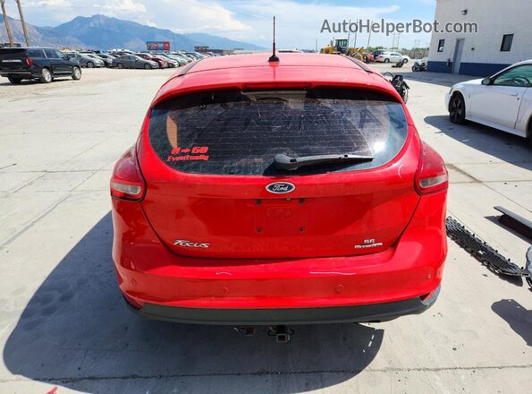 1FADP3K24GL363882 2016 FORD FOCUS Red Vista trasera