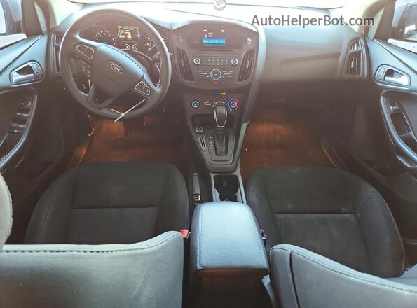 1FADP3K24HL217368 2017 FORD FOCUS White Dashboard view