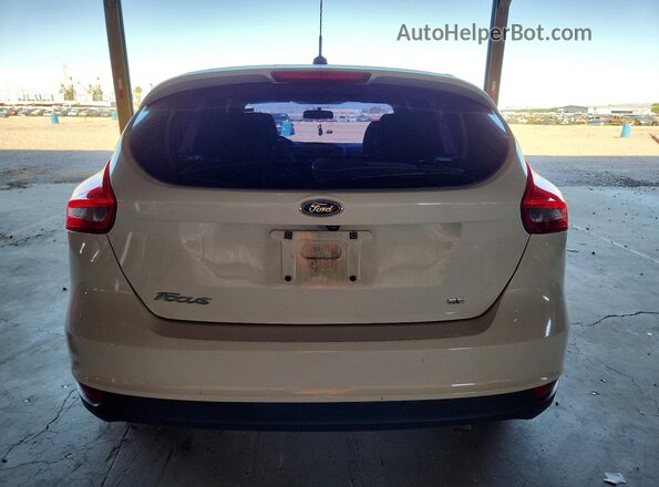 1FADP3K24HL217368 2017 FORD FOCUS White Rear view