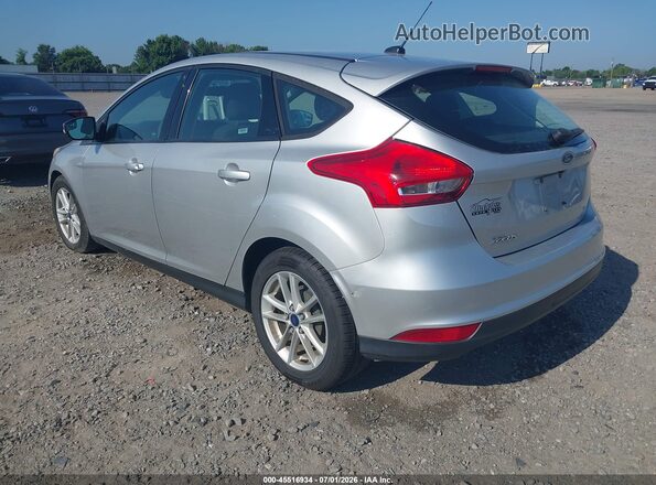 1FADP3K24HL224773 2017 FORD FOCUS Silver Trasero izquierdo
