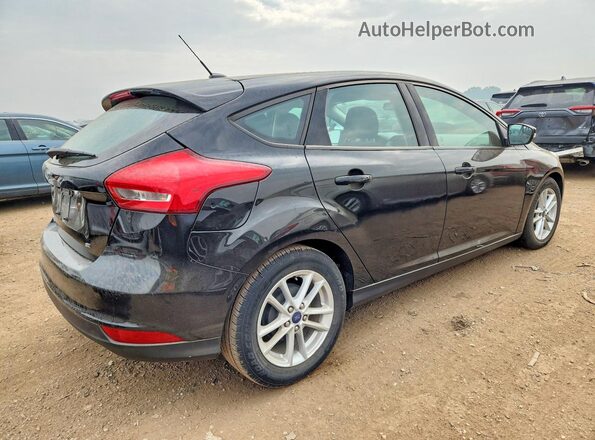 1FADP3K24HL317616 2017 FORD FOCUS Black Rear right