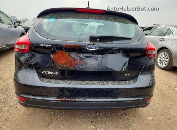 1FADP3K24HL317616 2017 FORD FOCUS Black Rear view