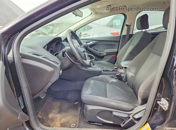 1FADP3K24HL317616 2017 FORD FOCUS Black Front interior view