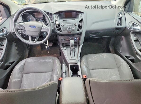 1FADP3K24HL317616 2017 FORD FOCUS Black Dashboard view