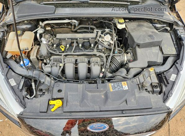1FADP3K24HL317616 2017 FORD FOCUS Black Rear interior view