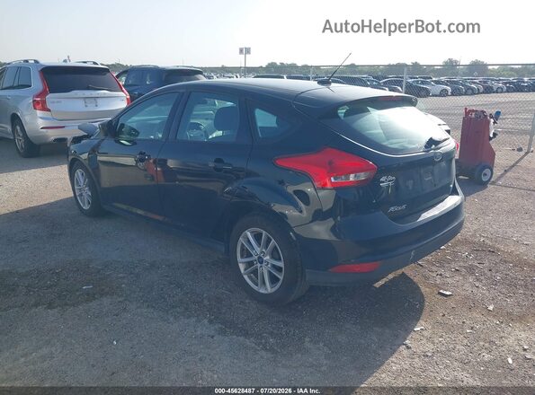 1FADP3K24JL262185 2018 FORD FOCUS Black Tył lewy