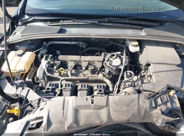 1FADP3K24JL262185 2018 FORD FOCUS Black Widok z tyłu