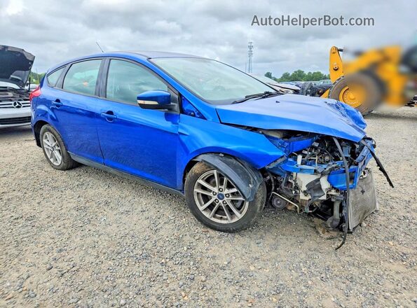 1FADP3K24JL276975 2018 FORD FOCUS Синий Передняя правая четверть
