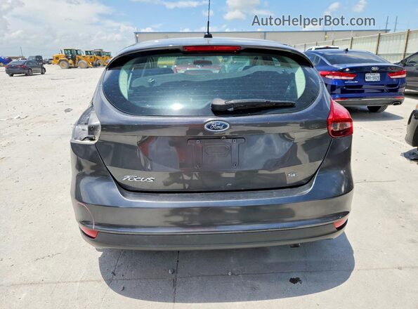 1FADP3K24JL282534 2018 FORD FOCUS Gray უკანა ხედი
