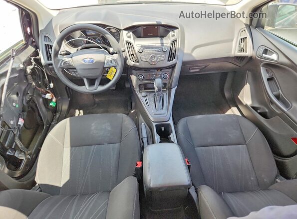 1FADP3K24JL282534 2018 FORD FOCUS Gray წინა პანელის ხედი