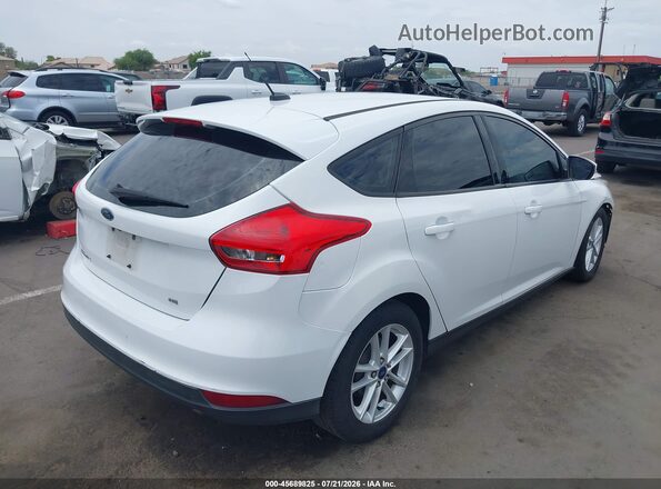 1FADP3K25GL263791 2016 FORD FOCUS White Rear right