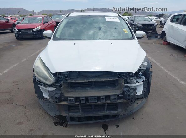 1FADP3K25GL263791 2016 FORD FOCUS White Instrument cluster view