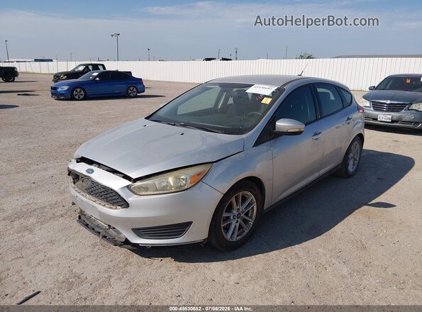 1FADP3K25GL338554 2016 FORD FOCUS Silver Առջևի ձախ երեք քառորդ տեսարան