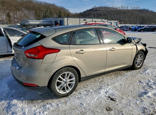 1FADP3K25GL347464 2016 FORD FOCUS Beige Trasero derecho