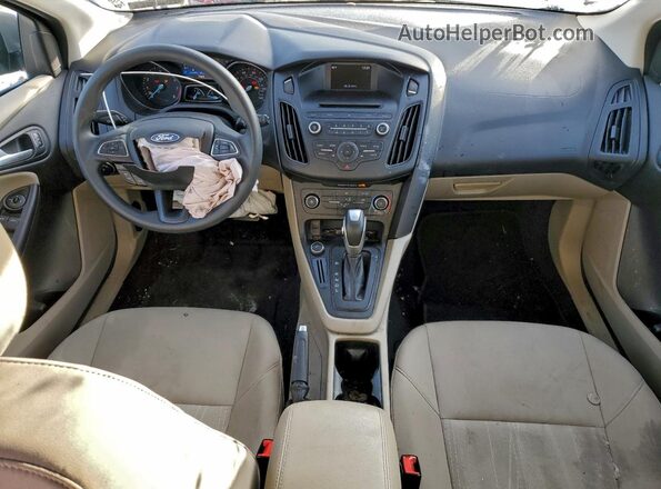 1FADP3K25GL347464 2016 FORD FOCUS Beige Vista del salpicadero