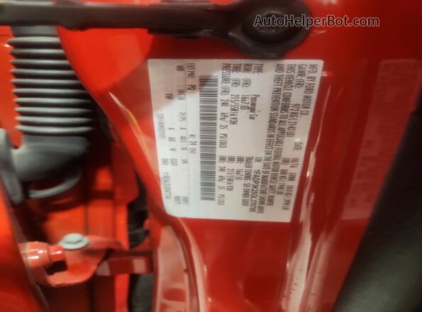 1FADP3K25GL376785 2016 FORD FOCUS Red Вид підкапотного простору