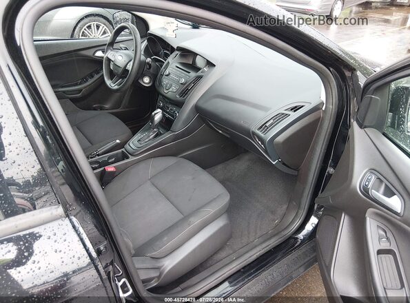 1FADP3K25GL384787 2016 FORD FOCUS Black Vista interior delantera