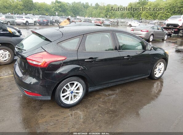 1FADP3K25GL384787 2016 FORD FOCUS Black Trasero derecho