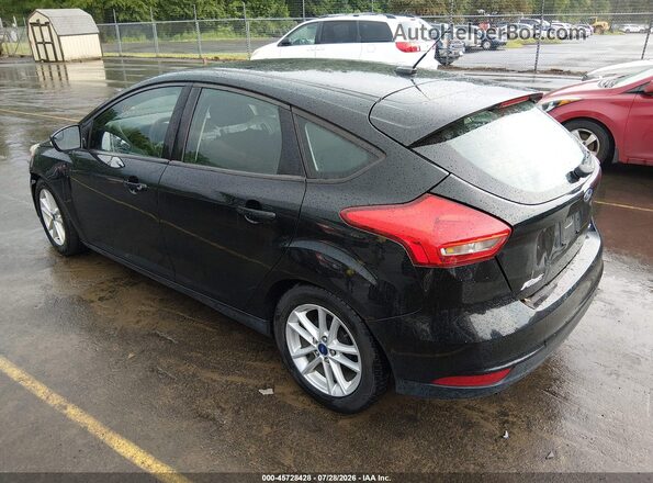 1FADP3K25GL384787 2016 FORD FOCUS Black Trasero izquierdo
