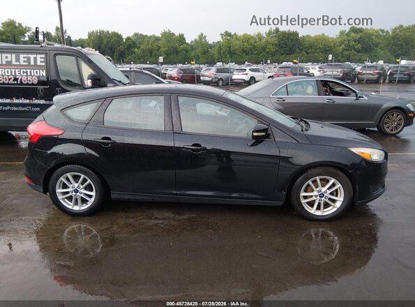 1FADP3K25GL384787 2016 FORD FOCUS Black Vista interior trasera