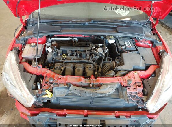 1FADP3K25HL217606 2017 FORD FOCUS Red Rear view