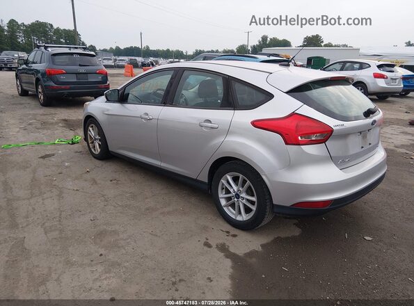 1FADP3K25HL246183 2017 FORD FOCUS Silver Задня ліва чверть