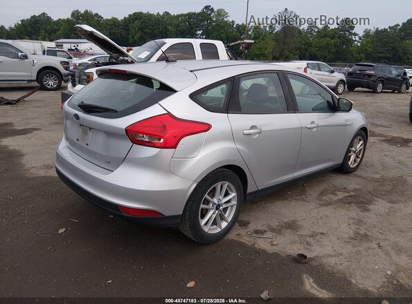 1FADP3K25HL246183 2017 FORD FOCUS Silver Задня права чверть