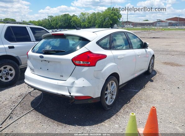 1FADP3K25HL267387 2017 FORD FOCUS White Trasero derecho