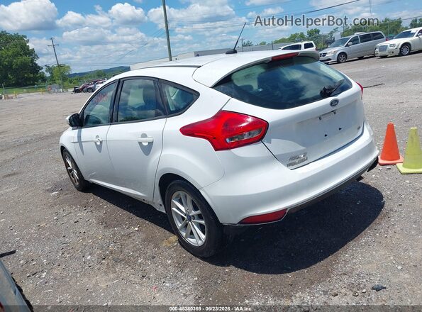 1FADP3K25HL267387 2017 FORD FOCUS White Trasero izquierdo