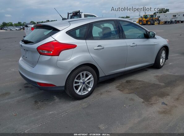 1FADP3K25JL224657 2018 FORD FOCUS Silver Tył prawy