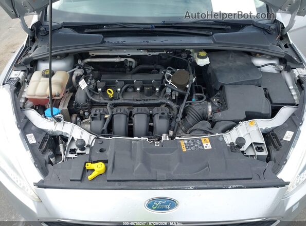 1FADP3K25JL224657 2018 FORD FOCUS Silver Widok z tyłu