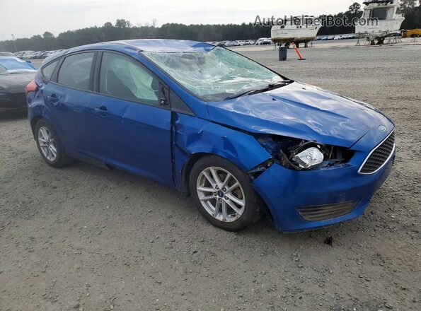 1FADP3K25JL297642 2018 FORD FOCUS Blue Передня права чверть