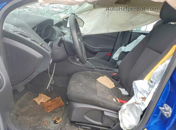 1FADP3K25JL297642 2018 FORD FOCUS Blue Вид салону спереду